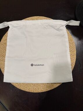 lululemon athletica White Drawstring Dust Bag